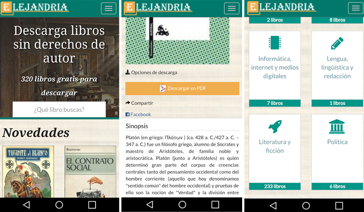Apps de libros Elejandria
