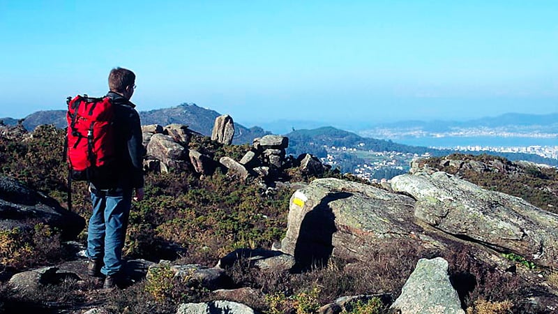 rutas vigo monte galineiro