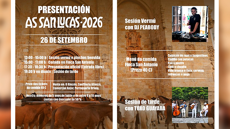 Presentación As San Lucas Mondoñedo 2026