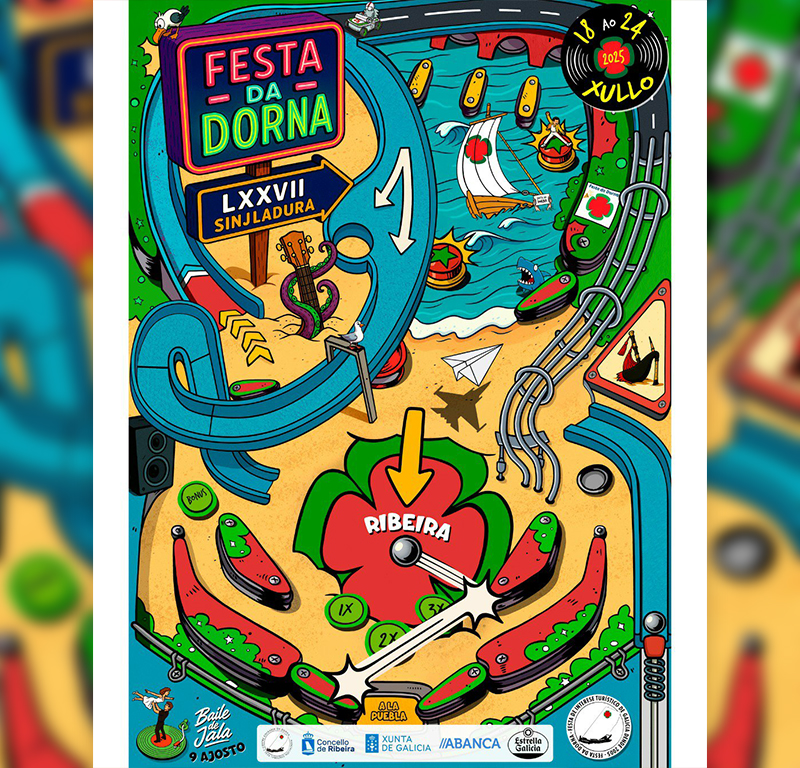 cartel festa dorna ribeira 2025