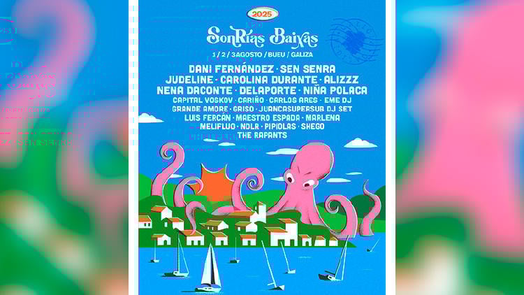 festivales galicia 2025 sonrias baixas SonRías Baixas 2025