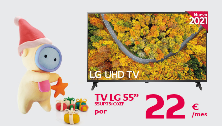 Televisor LG HD LED 55 pulgadas