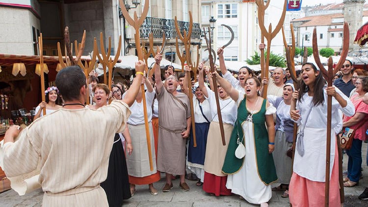 feira franca medieval betanzos irmandinos Feira Franca Medieval de Betanzos
