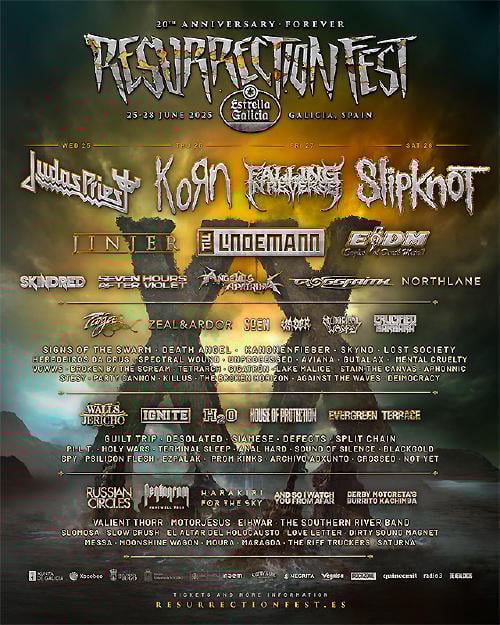 festivales galicia 2025 resurrection fest Resurrection Fest 2025