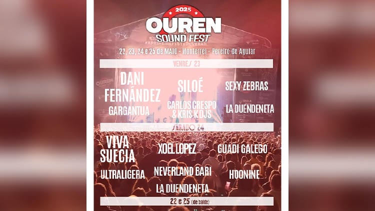 festivales galicia 2025 ouren sound fest Ourensound Fest 2025