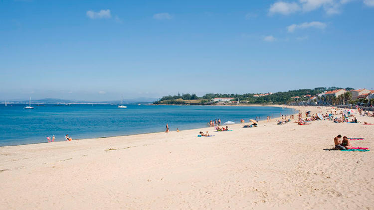 playas perros galicia areal caramiñal