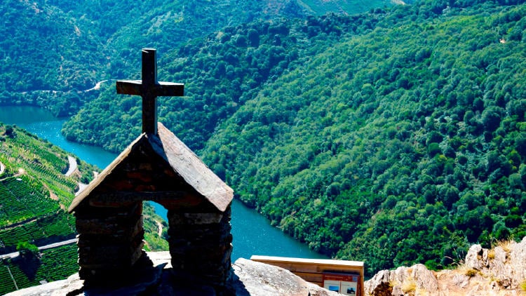 mejores miradores galicia pena castelo doade Mirador de Pena do Castelo, San Martiño de Doade