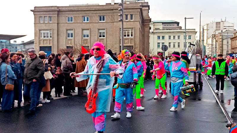 Desfile de Carnaval en A Coruña