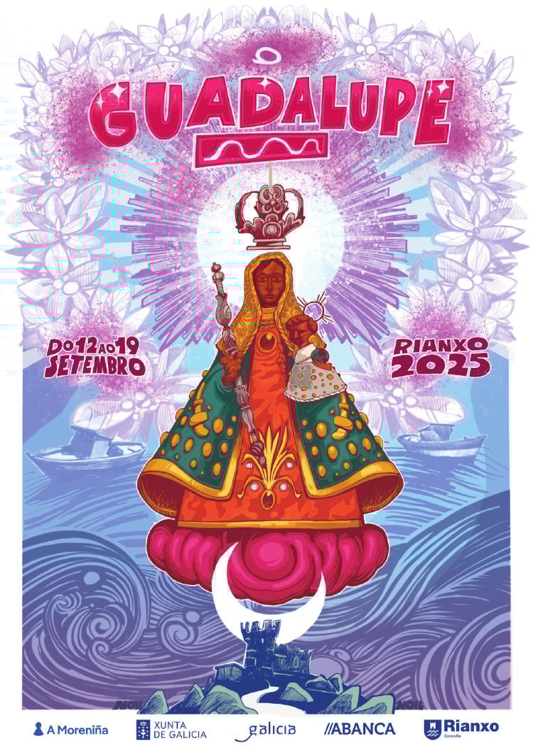 cartel festas guadalupe rianxo 2025 cartel festas guadalupe rianxo 2025