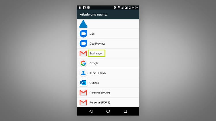 Configurar correo de R en Gmail Android