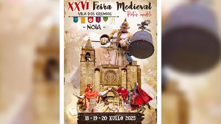 feria medieval noia 2025 cartel feria medieval noia 2025 cartel