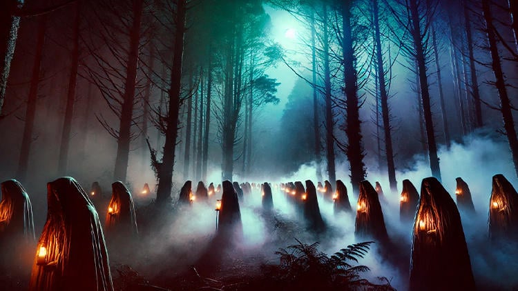 mitologia gallega santa compana Santa Compaña