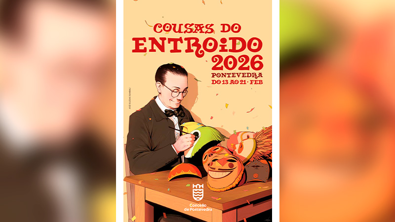 carnaval pontevedra 2026 cartel