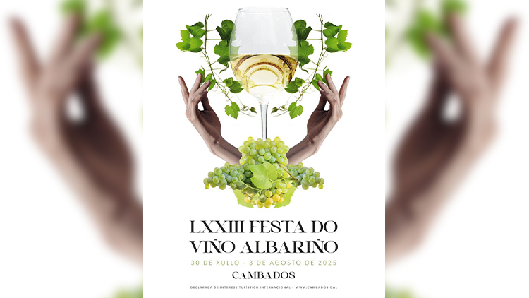 cartel fiesta del albarino 2025