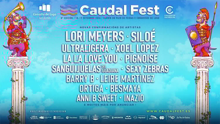 festivales galicia 2026 caudal fest Caudal Fest 2026