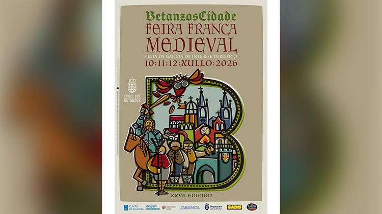 cartel Feira Franca Betanzos 2026 cartel Feira Franca Betanzos 2026