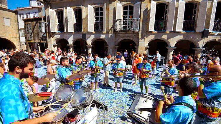 festas peregrina pontevedra Fiestas la Peregrina Pontevedra