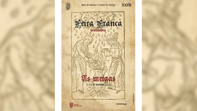 cartel Feira Franca Pontevedra 2025