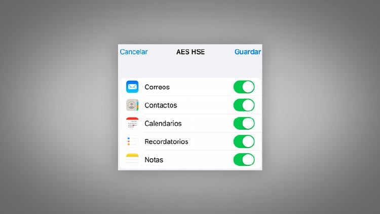 Configurar el correo mundo R en iPhone