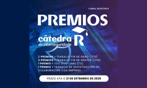 catedra R 2026 Cátedra R en ciberseguridade 2026