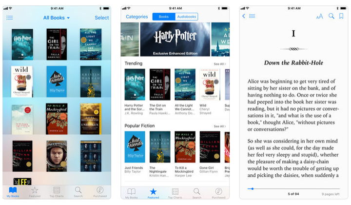 Apps de libros iBooks