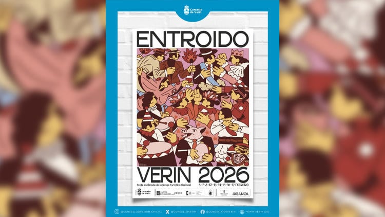 cartel Entroido Verin 2026 cartel Entroido Verin 2026