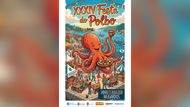 festa polbo mugardos cartel 2026