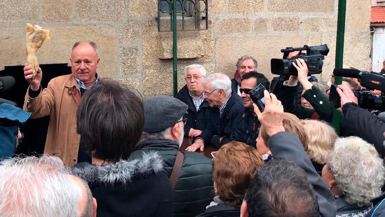 festa una san lazaro santiago compostela subasta Fiesta de la Uña San Lázaro