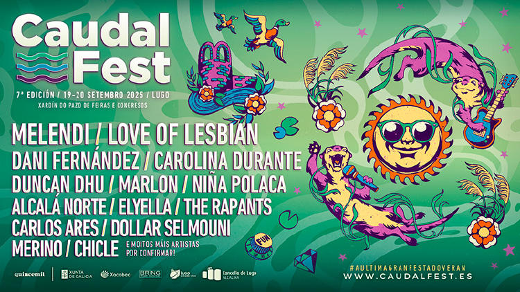 festivales galicia 2025 caudal fest Caudal Fest 2025
