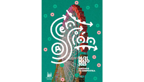 Cartel fiestas Ascensión Santiago de Compostela 2023