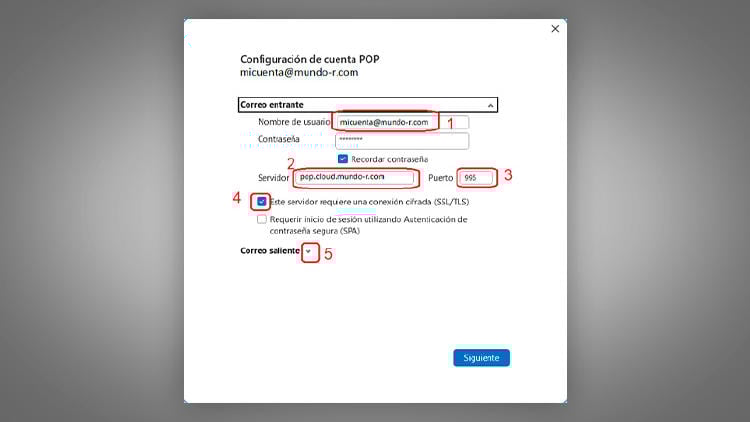 configurar correo r actualizar outlook 5 Actualizar la configuración del correo de R en Outlook
