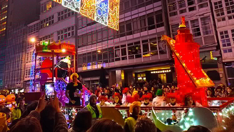 cabalgata de reyes coruna Cabalgata de Reyes A Coruña 2025