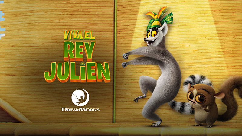 estrenos television julio 2025 r rey julien dreamworks