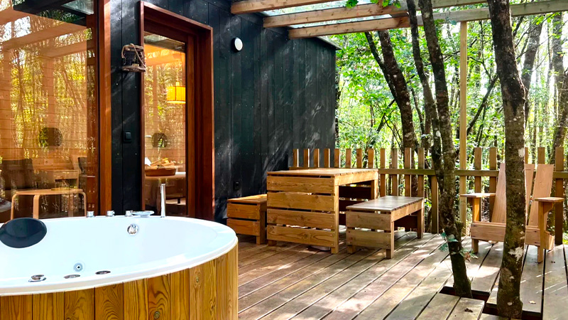 Cabanas das Chousas en O Veral