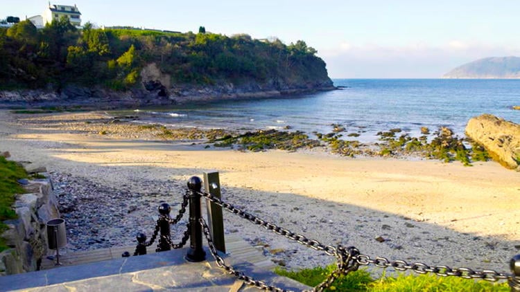 playas perros galicia seiramar viveiro Playa de Seiramar en Viveiro