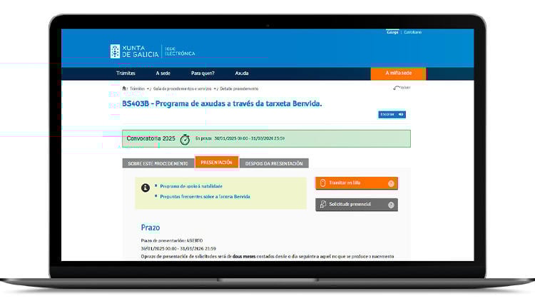 tarxeta benvida web formulario 2025 tarxeta benvida web formulario 2025