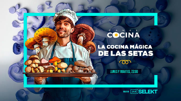 La cocina mágica de las setas en Canal Cocina