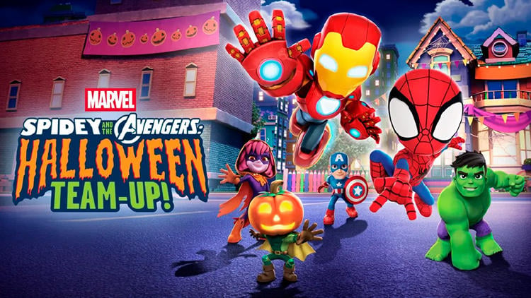 estrenos television octubre 2026 r spidey halloween disney channel Spidey and the Avengers: Halloween Team Up! en Disney Channel
