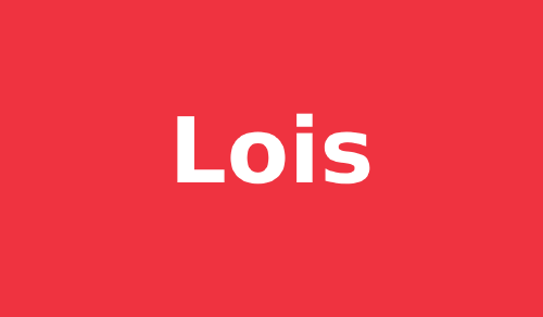 Lois Imagen con el nombre de Lois