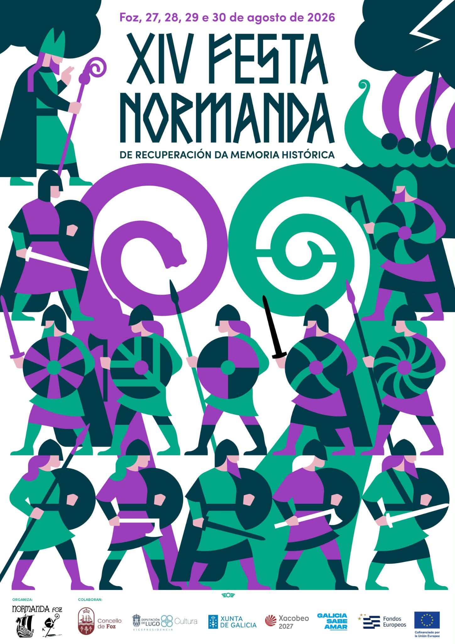 fiesta normanda foz 2026 cartel