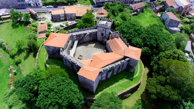 castillo vimianzo aérea