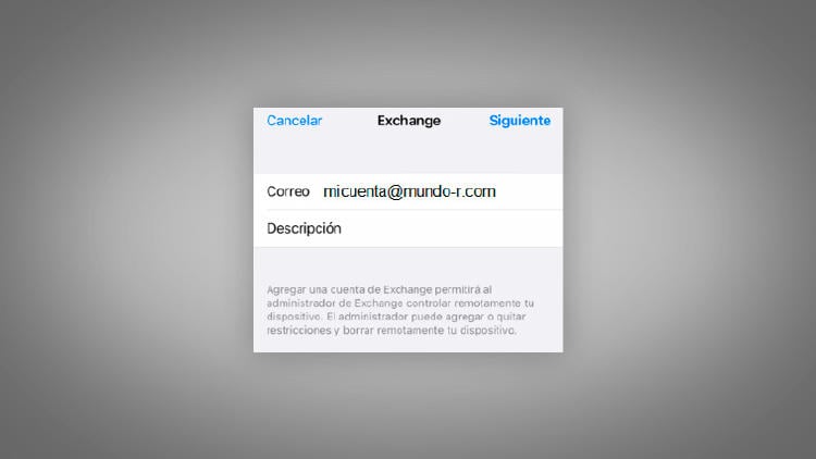 configurar correo r iphone 3 Configurar el correo mundo R en iPhone