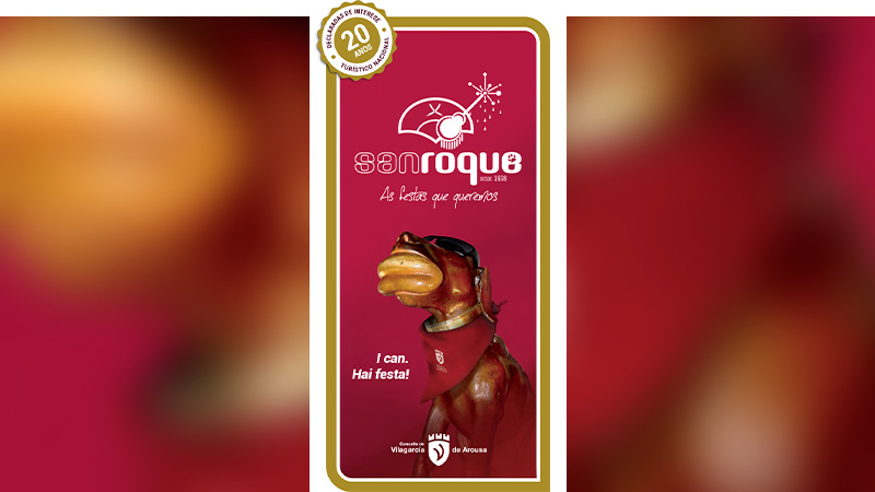 cartel fiesta agua san roque vilagarcia 2026