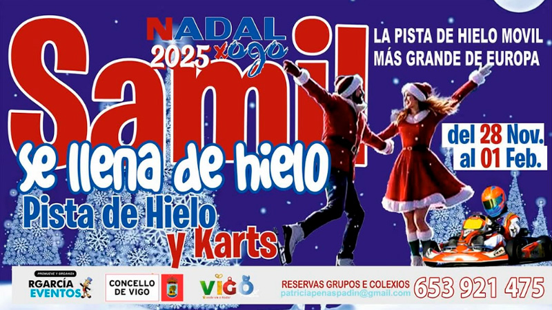 Pista de hielo de Samil Vigo 2025 2026