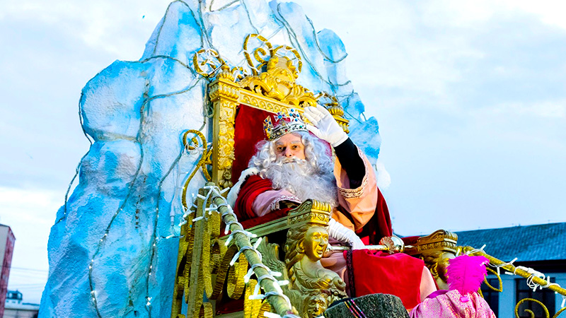 Recorrido de la Cabalgata de Reyes en Lugo