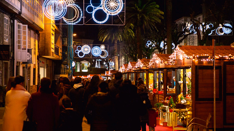 Mercadillo de Navidad Santiago de Compostela