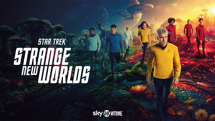 estrenos television agosto 2025 r star trek strange skyshowtime