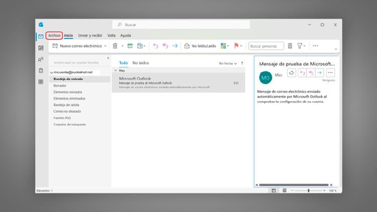 configurar correo r actualizar outlook 1 Actualizar la configuración del correo de R en Outlook