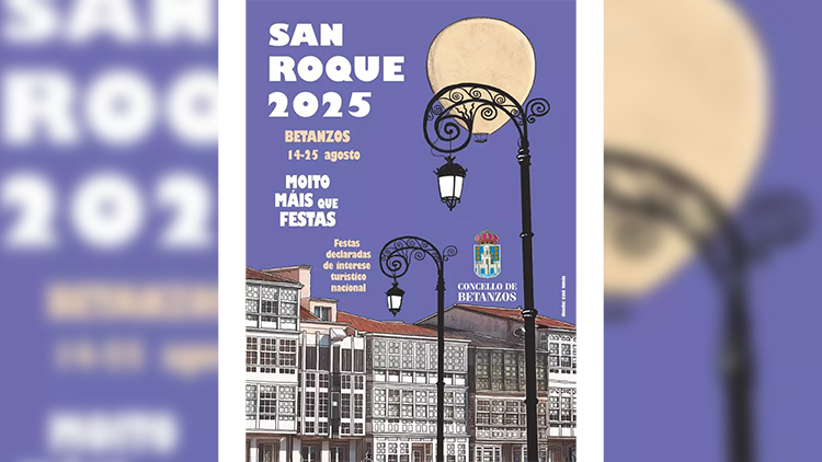 cartel fiestas betanzos 2025