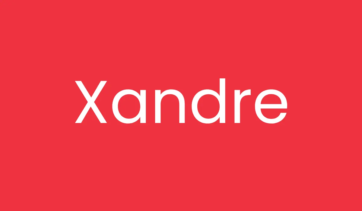 Nombre Xandre